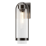 Hubbardton Forge 2023 Coastal Oil Rubbed Bronze Clear Glass (ZM) Alcove Medium Outdoor Sconce