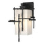 Hubbardton Forge 2023 Coastal Black Opal Glass (GG) Tura Medium Outdoor Sconce