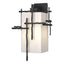 Hubbardton Forge 2023 Coastal Black Opal Glass (GG) Tura Large Outdoor Sconce