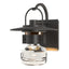Hubbardton Forge 2014 Coastal Oil Rubbed Bronze Clear Glass (ZM) Mason Small Outdoor Sconce