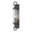 Hubbardton Forge 2015 Coastal Black Clear Glass (ZM) Cavo Large Outdoor Wall Sconce