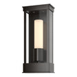 Hubbardton Forge 2015 Coastal Oil Rubbed Bronze Opal Glass (GG) Portico Small Outdoor Sconce