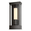 Hubbardton Forge 2015 Coastal Oil Rubbed Bronze Opal Glass (GG) Portico Small Outdoor Sconce