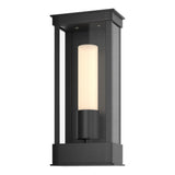 Hubbardton Forge 2015 Coastal Black Opal Glass (GG) Portico Small Outdoor Sconce