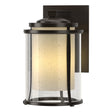 Hubbardton Forge 2010 Coastal Oil Rubbed Bronze Seeded Glass with Opal Diffuser (ZS) Meridian Large Outdoor Sconce