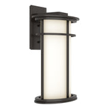 Hubbardton Forge 2013 Coastal Oil Rubbed Bronze Opal Glass (GG) Province Large Outdoor Sconce