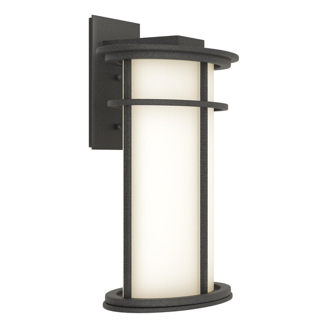 Hubbardton Forge 2013 Coastal Natural Iron Opal Glass (GG) Province Large Outdoor Sconce