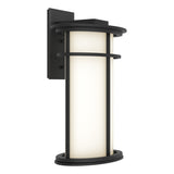 Hubbardton Forge 2013 Coastal Black Opal Glass (GG) Province Large Outdoor Sconce