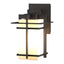Hubbardton Forge 2005 Coastal Oil Rubbed Bronze Opal Glass (GG) Tourou Outdoor Sconce