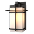 Hubbardton Forge 2005 Coastal Oil Rubbed Bronze Opal Glass (GG) Tourou Large Outdoor Sconce