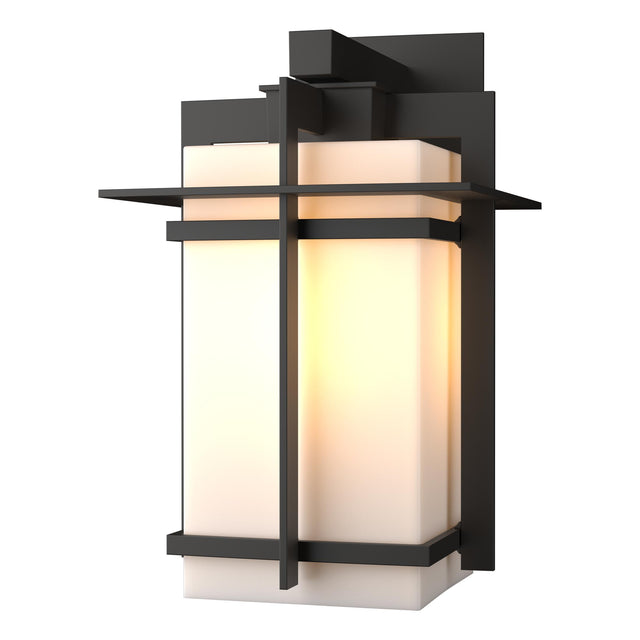 Hubbardton Forge 2005 Coastal Oil Rubbed Bronze Opal Glass (GG) Tourou Large Outdoor Sconce