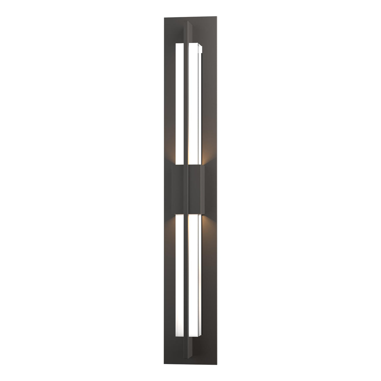 Hubbardton Forge 2014 Coastal Oil Rubbed Bronze Clear Glass (ZM) Double Axis LED Outdoor Sconce