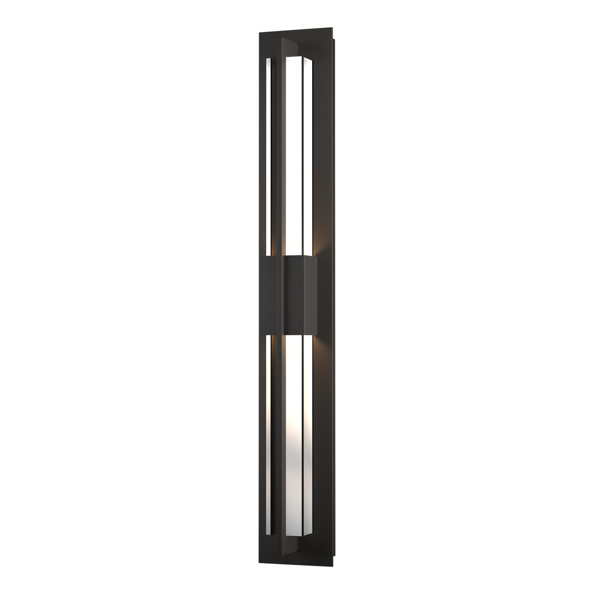 Hubbardton Forge 2014 Coastal Oil Rubbed Bronze Clear Glass (ZM) Double Axis Large LED Outdoor Sconce