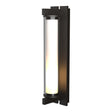 Hubbardton Forge 2013 Coastal Oil Rubbed Bronze Clear Glass (ZM) Fuse Large Outdoor Sconce