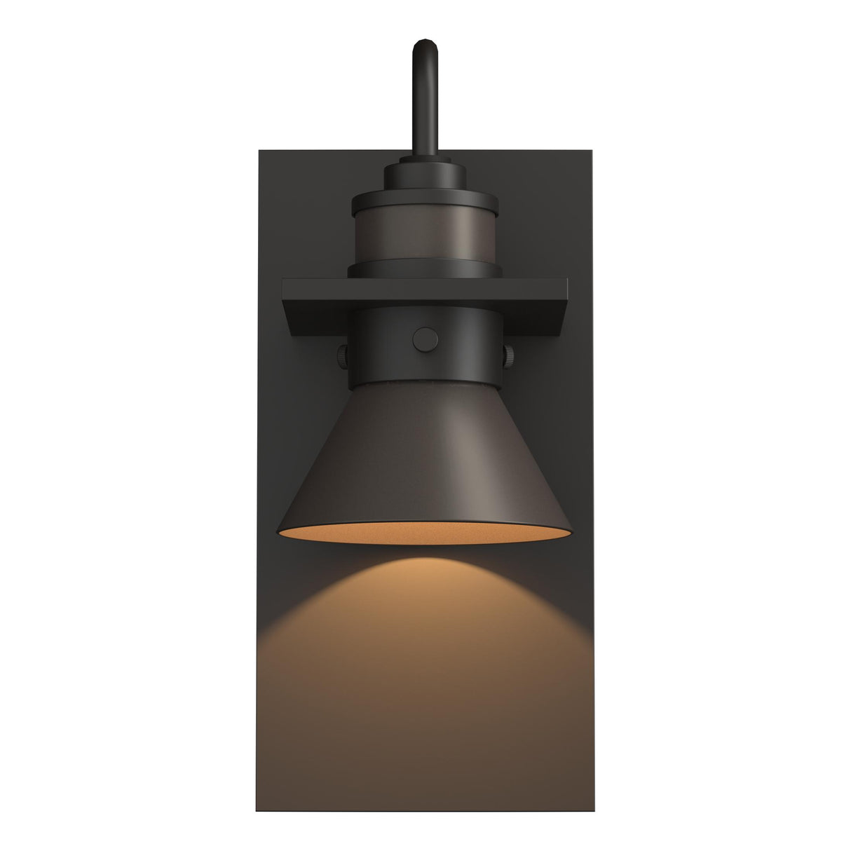 Hubbardton Forge 2019 Coastal Oil Rubbed Bronze Coastal Dark Smoke Erlenmeyer Dark Sky Friendly Outdoor Sconce