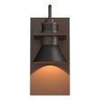 Hubbardton Forge 2019 Coastal Bronze Coastal Oil Rubbed Bronze Erlenmeyer Dark Sky Friendly Outdoor Sconce