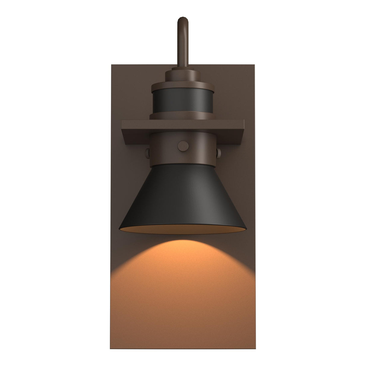 Hubbardton Forge 2019 Coastal Bronze Coastal Oil Rubbed Bronze Erlenmeyer Dark Sky Friendly Outdoor Sconce