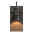 Hubbardton Forge 2019 Coastal Dark Smoke Coastal Oil Rubbed Bronze Erlenmeyer Dark Sky Friendly Outdoor Sconce