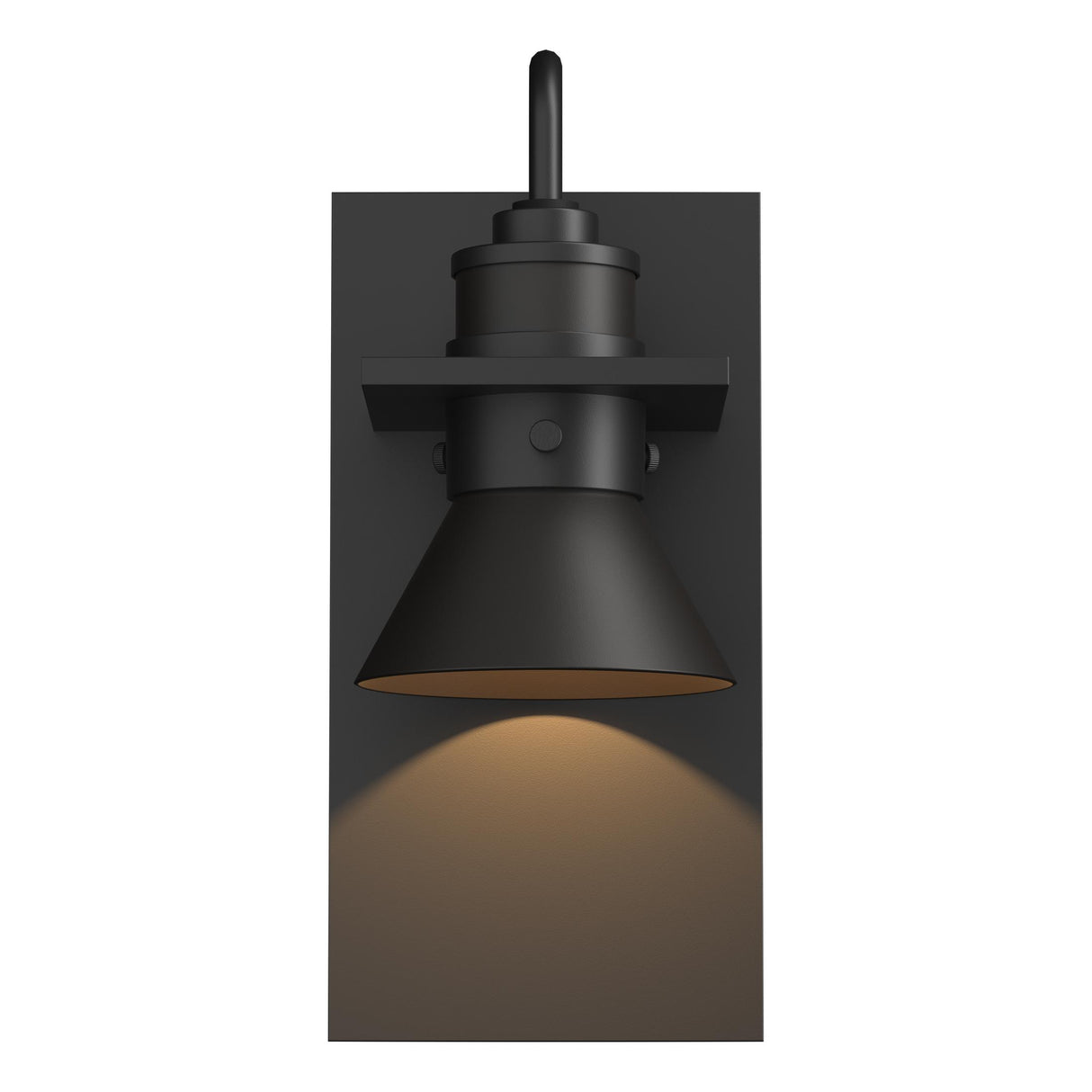Hubbardton Forge 2019 Coastal Black Coastal Oil Rubbed Bronze Erlenmeyer Dark Sky Friendly Outdoor Sconce