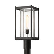 Hubbardton Forge 2023 Coastal Oil Rubbed Bronze Clear Glass (ZM) Cela Outdoor Post Light