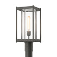 Hubbardton Forge 2023 Coastal Natural Iron Clear Glass (ZM) Cela Outdoor Post Light