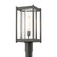 Hubbardton Forge 2023 Coastal Natural Iron Clear Glass (ZM) Cela Outdoor Post Light