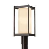 Hubbardton Forge 2023 Coastal Bronze Opal Glass (GG) Cela Outdoor Post Light