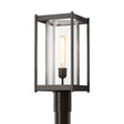 Hubbardton Forge 2023 Coastal Bronze Clear Glass (ZM) Cela Outdoor Post Light