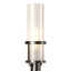 Hubbardton Forge 2023 Coastal Oil Rubbed Bronze Frosted Glass (FD) Alcove Outdoor Post Light
