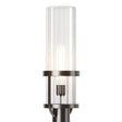 Hubbardton Forge 2023 Coastal Oil Rubbed Bronze Clear Glass (ZM) Alcove Outdoor Post Light
