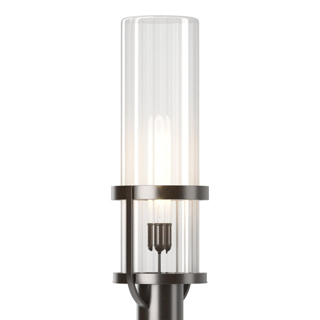 Hubbardton Forge 2023 Coastal Oil Rubbed Bronze Clear Glass (ZM) Alcove Outdoor Post Light