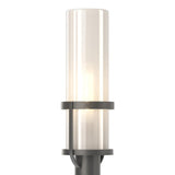 Hubbardton Forge 2023 Coastal Natural Iron Frosted Glass (FD) Alcove Outdoor Post Light