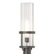Hubbardton Forge 2023 Coastal Natural Iron Clear Glass (ZM) Alcove Outdoor Post Light