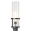 Hubbardton Forge 2023 Coastal Black Clear Glass (ZM) Alcove Outdoor Post Light