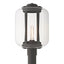 Hubbardton Forge 2023 Coastal Natural Iron Clear Glass (ZM) Fairwinds Extra Large Outdoor Post Light