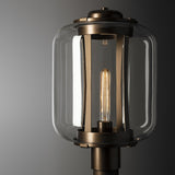 Hubbardton Forge 2023 Coastal Bronze Clear Glass (ZM) Fairwinds Extra Large Outdoor Post Light