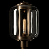Hubbardton Forge 2023 Coastal Bronze Clear Glass (ZM) Fairwinds Extra Large Outdoor Post Light