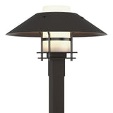 Hubbardton Forge 2021 Coastal Oil Rubbed Bronze Coastal Oil Rubbed Bronze Opal Glass (GG) Henry Outdoor Post Light