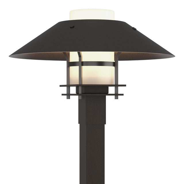Hubbardton Forge 2021 Coastal Oil Rubbed Bronze Coastal Oil Rubbed Bronze Opal Glass (GG) Henry Outdoor Post Light