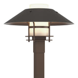 Hubbardton Forge 2021 Coastal Bronze Coastal Oil Rubbed Bronze Opal Glass (GG) Henry Outdoor Post Light