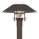 Hubbardton Forge 2021 Coastal Bronze Coastal Oil Rubbed Bronze Clear Glass (ZM) Henry Outdoor Post Light