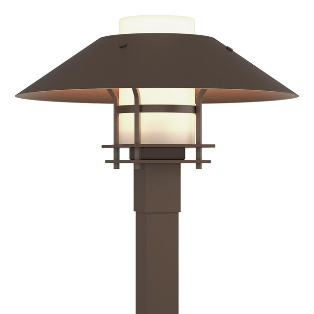 Hubbardton Forge 2021 Coastal Bronze Coastal Bronze Opal Glass (GG) Henry Outdoor Post Light