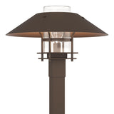 Hubbardton Forge 2021 Coastal Bronze Coastal Bronze Clear Glass (ZM) Henry Outdoor Post Light