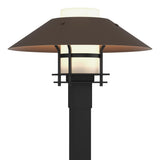Hubbardton Forge 2021 Coastal Black Coastal Bronze Opal Glass (GG) Henry Outdoor Post Light