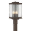 Hubbardton Forge 2021 Coastal Bronze Translucent Vintage Platinum Clear Glass (ZM) Kingston Outdoor Post Light