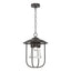 Hubbardton Forge 2019 Coastal Oil Rubbed Bronze Clear Glass (ZM) Erlenmeyer Outdoor Pendant