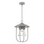 Hubbardton Forge 2019 Coastal Burnished Steel Clear Glass (ZM) Erlenmeyer Outdoor Pendant