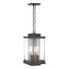 Hubbardton Forge 2021 Coastal Oil Rubbed Bronze Translucent Vintage Platinum Clear Glass (ZM) Kingston Outdoor Large Lantern