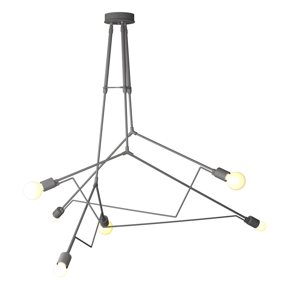 Hubbardton Forge 2016 Coastal Burnished Steel Standard Divergence Outdoor Pendant