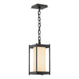 Hubbardton Forge 2023 Coastal Oil Rubbed Bronze Opal Glass (GG) Cela Medium Outdoor Lantern